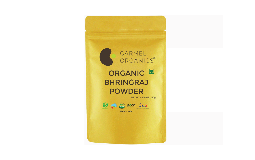 Carmel Organics Bhringraj Powder    Pack  250 grams